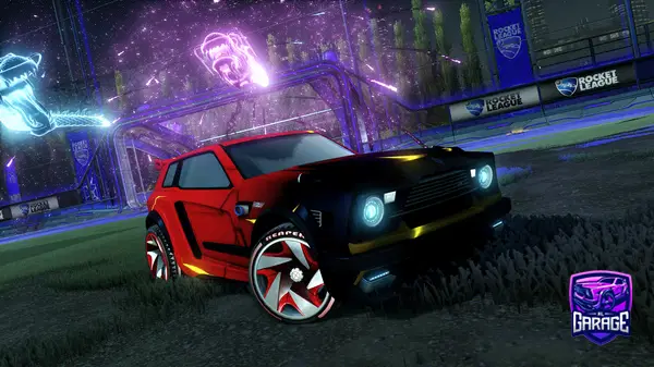 A Rocket League car design from Phantom_huntsttv