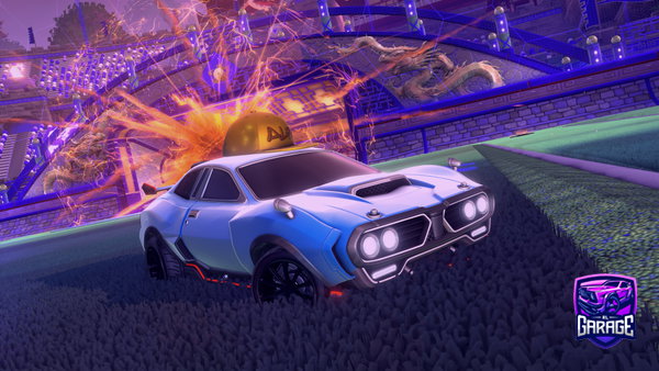 A Rocket League car design from DUDESSS132
