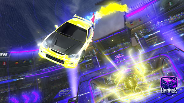 A Rocket League car design from Reynttt