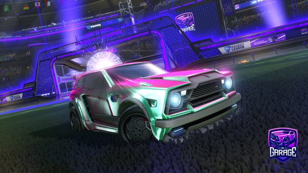 A Rocket League car design from Lykon