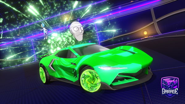 A Rocket League car design from ma_074gamer