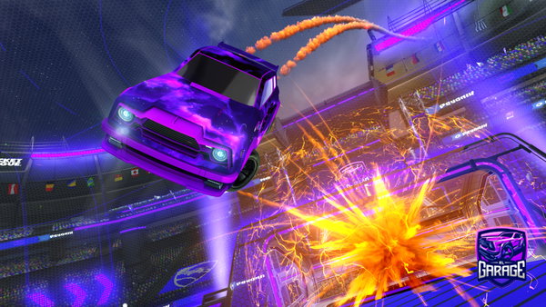 A Rocket League car design from Atekzy