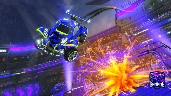 A Rocket League car design from bennettkelley15