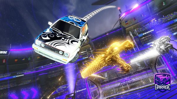 A Rocket League car design from Ethanol51480