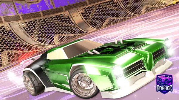A Rocket League car design from Letsgo12