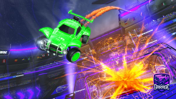 A Rocket League car design from MonoCombo