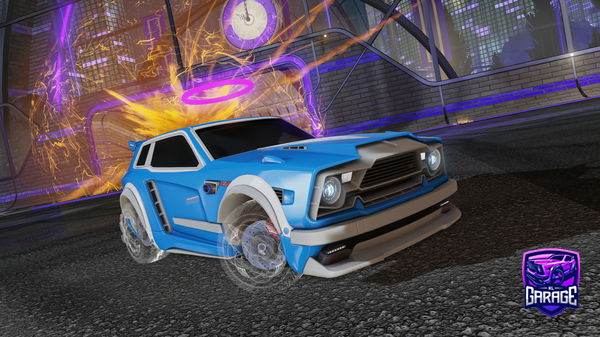 A Rocket League car design from UrbanMosey