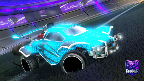 A Rocket League car design from Boostes