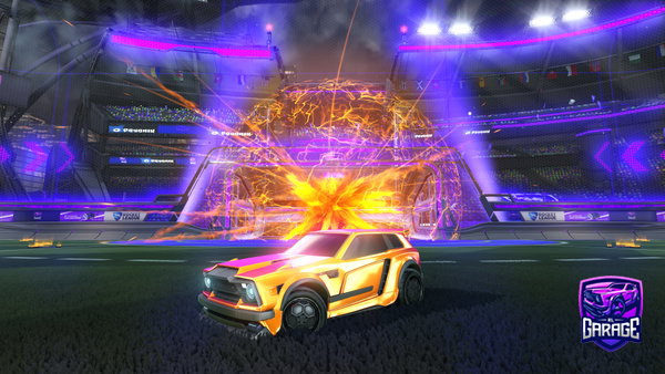 A Rocket League car design from sergi895pro1