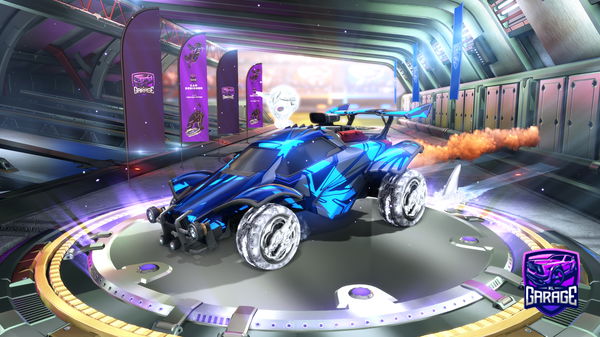 A Rocket League car design from hazardkill723