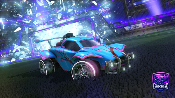 A Rocket League car design from Getemingo