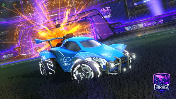A Rocket League car design from Eltaf