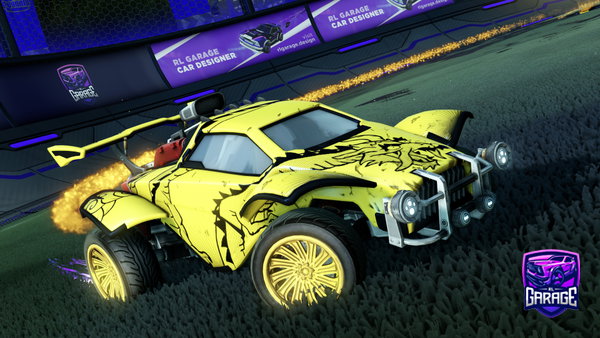A Rocket League car design from Spyce_-
