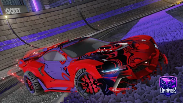 A Rocket League car design from irosario78