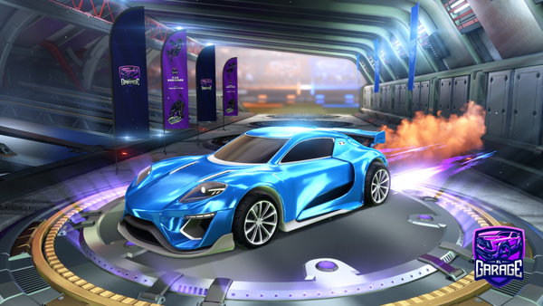 A Rocket League car design from popcorn22468