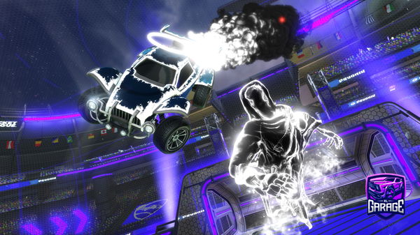 A Rocket League car design from TomzyYt