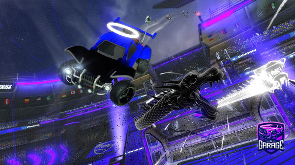 A Rocket League car design from alberito