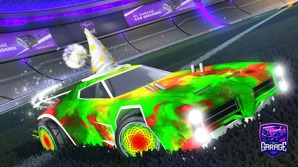A Rocket League car design from Justin66767_