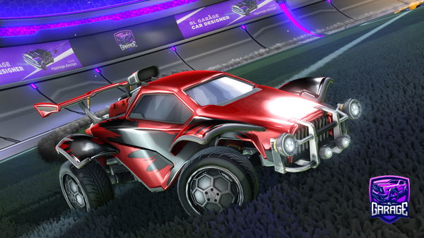 A Rocket League car design from ETJuniors