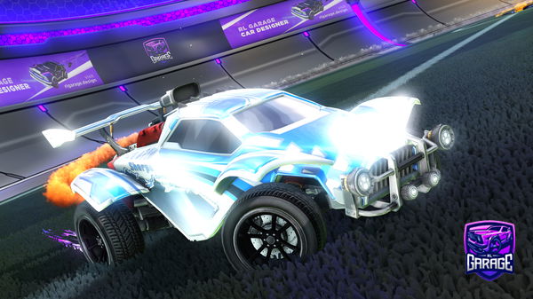 A Rocket League car design from Bot-The-Legend