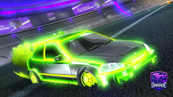 A Rocket League car design from big_qt