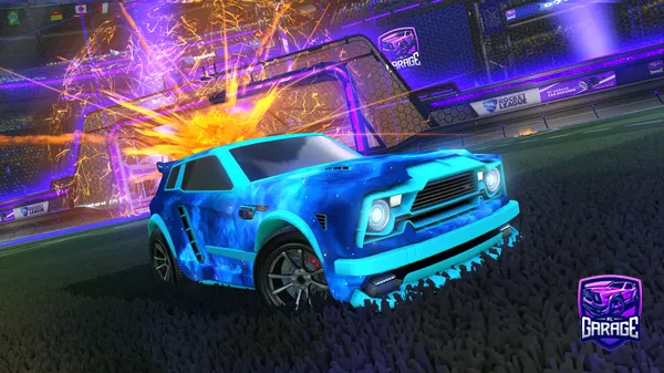 A Rocket League car design from ExTa7z