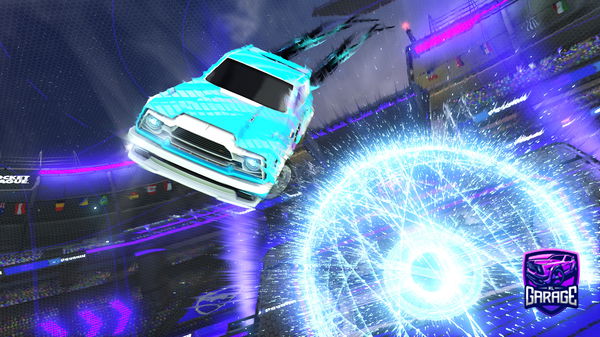 A Rocket League car design from GingerNinja680