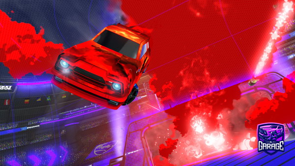 A Rocket League car design from SizzDizz