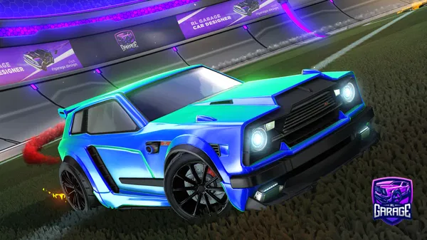 A Rocket League car design from XbonYT