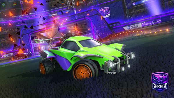 A Rocket League car design from Shooteo2313