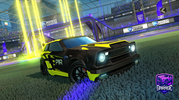 A Rocket League car design from Phen7