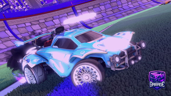 A Rocket League car design from AyoLxtus