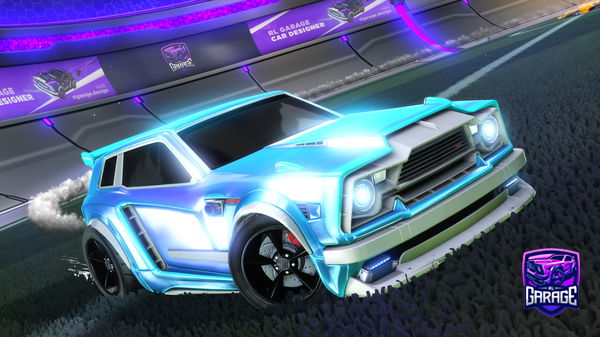 A Rocket League car design from zetrox35