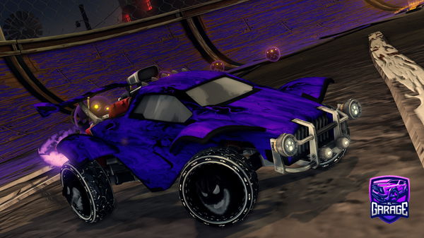 A Rocket League car design from Blick3