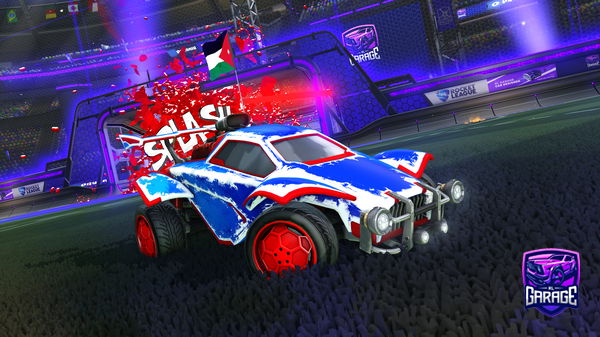 A Rocket League car design from mashari1v3ko