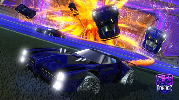 A Rocket League car design from Cambro30