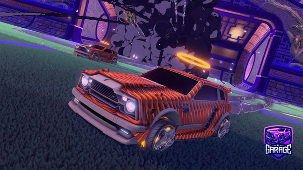 A Rocket League car design from raven10