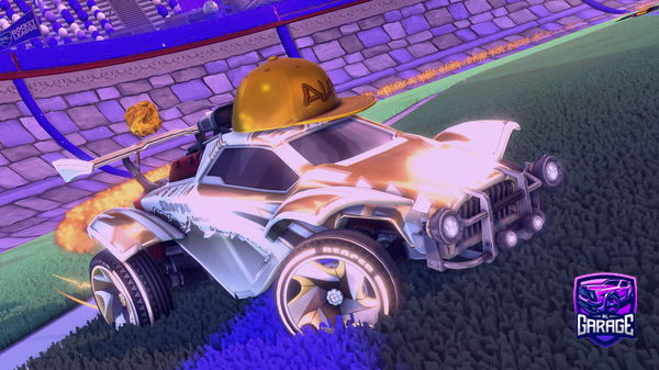 A Rocket League car design from h0wie