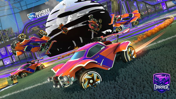 A Rocket League car design from achickencurry101