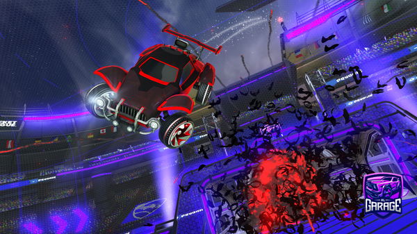 A Rocket League car design from Rafitas