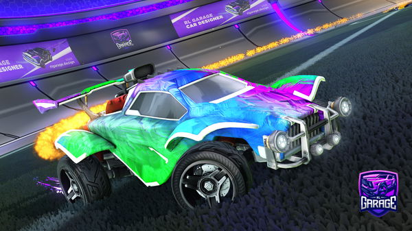 A Rocket League car design from squeak1234