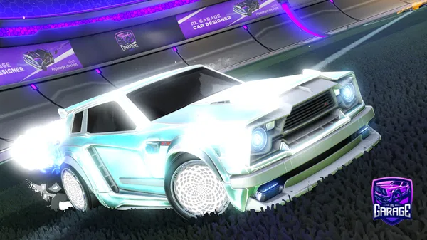 A Rocket League car design from Antiloopus1