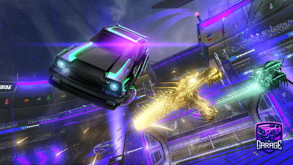 A Rocket League car design from DrRazmo