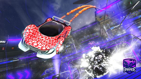 A Rocket League car design from DtF6