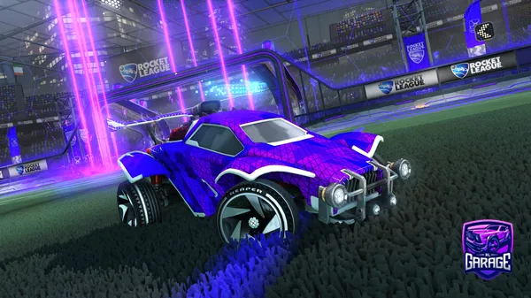 A Rocket League car design from DigBik