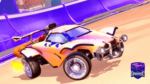 A Rocket League car design from sebb46