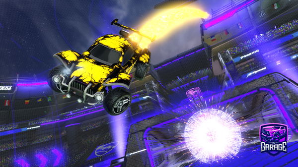 A Rocket League car design from Ggzjtoshsbh