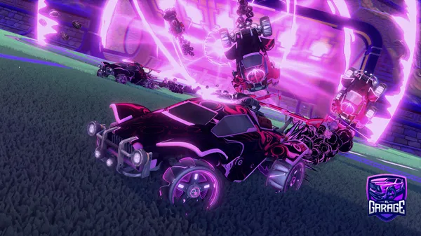 A Rocket League car design from ShadowPowerX