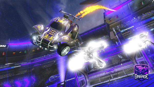 A Rocket League car design from Wizzowiwb