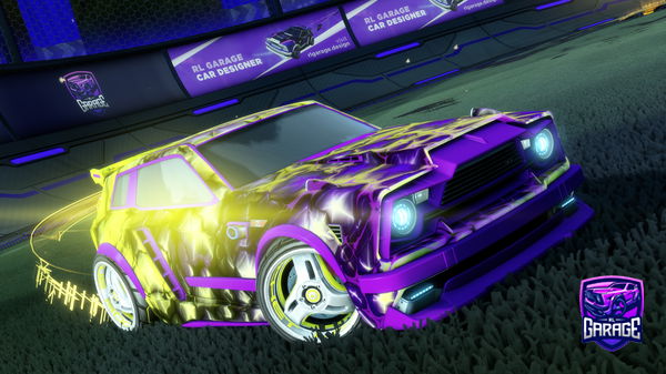 A Rocket League car design from TNT_GOD_09